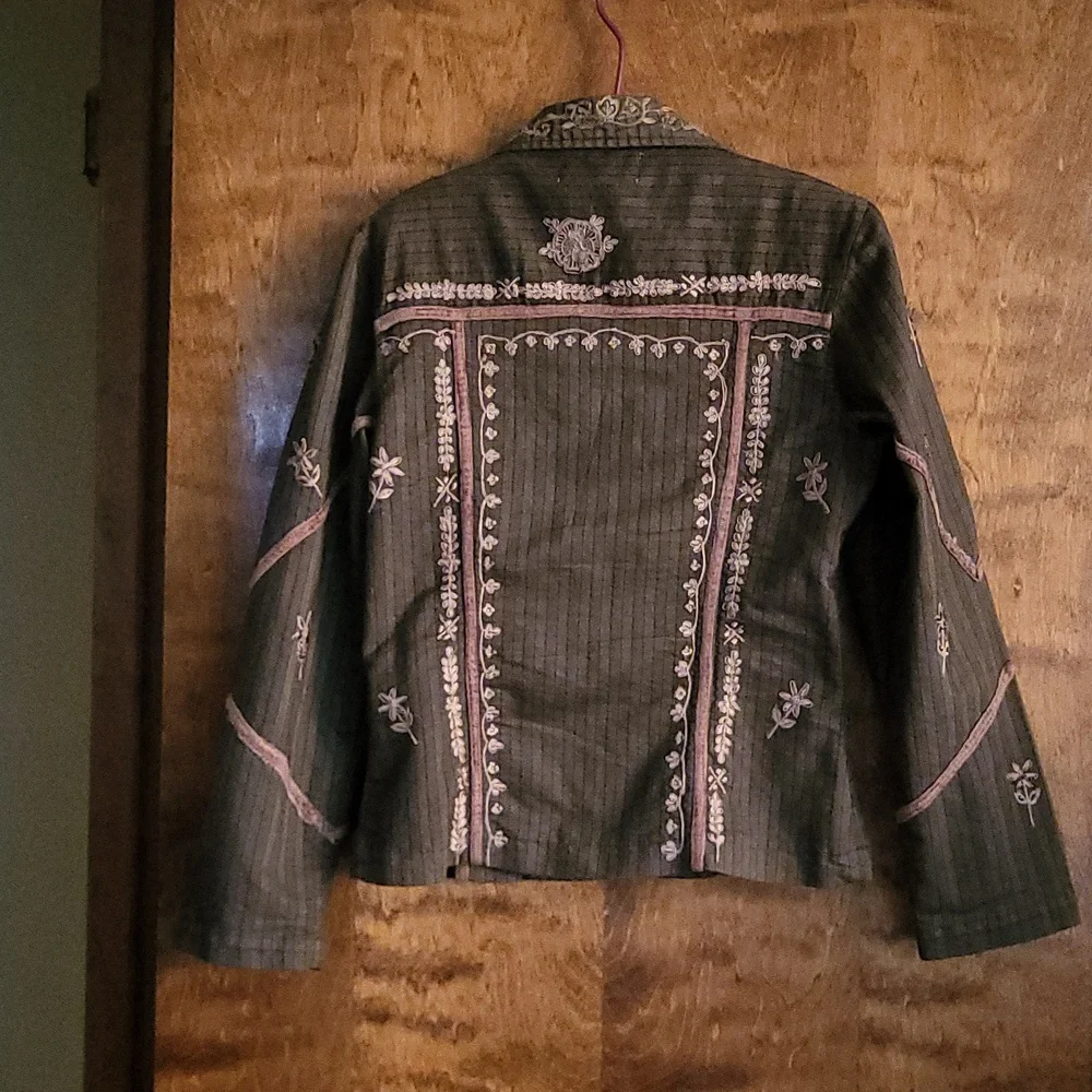 Conversation piece artsy jacket M - Picture 3 of 13